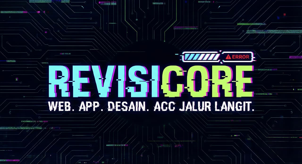 revisicore glitch banner